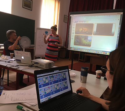 intruniri Open Sign, Socio-educațional E-Magazine for European Deaf Children